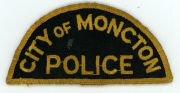 CANADA,NEW BRUNSWICK,MONCTON POLICE 2